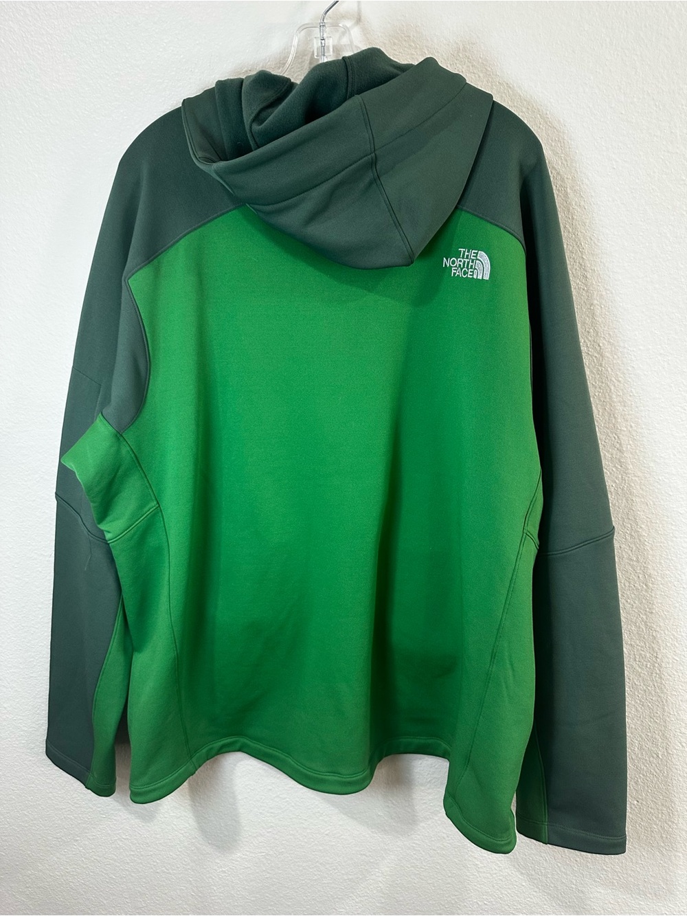 The North Face Green Two-Tone Hooded Jacket size XXL - Picture 5 of 5